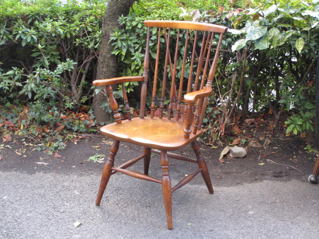 □飛騨産業 キツツキ ウィンザーチェア 1脚 飛騨家具 木製椅子 食卓 