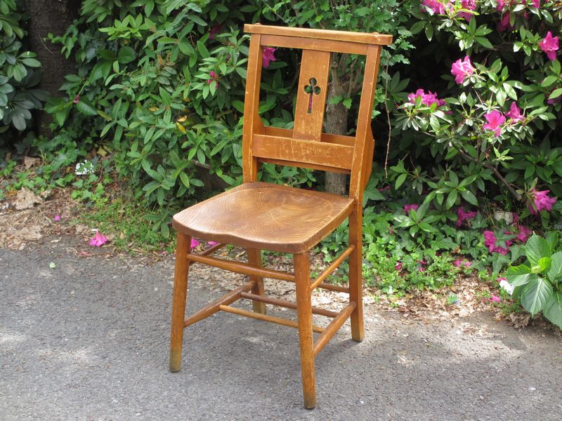 アンティーク チャーチチェア 椅子